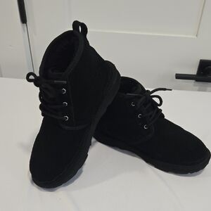 UGG Black Suede Chukka Boots
